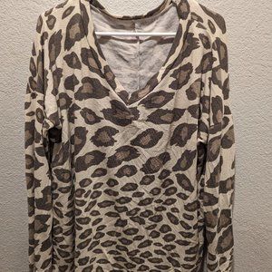 Long Sleeve Cheetah Shirt